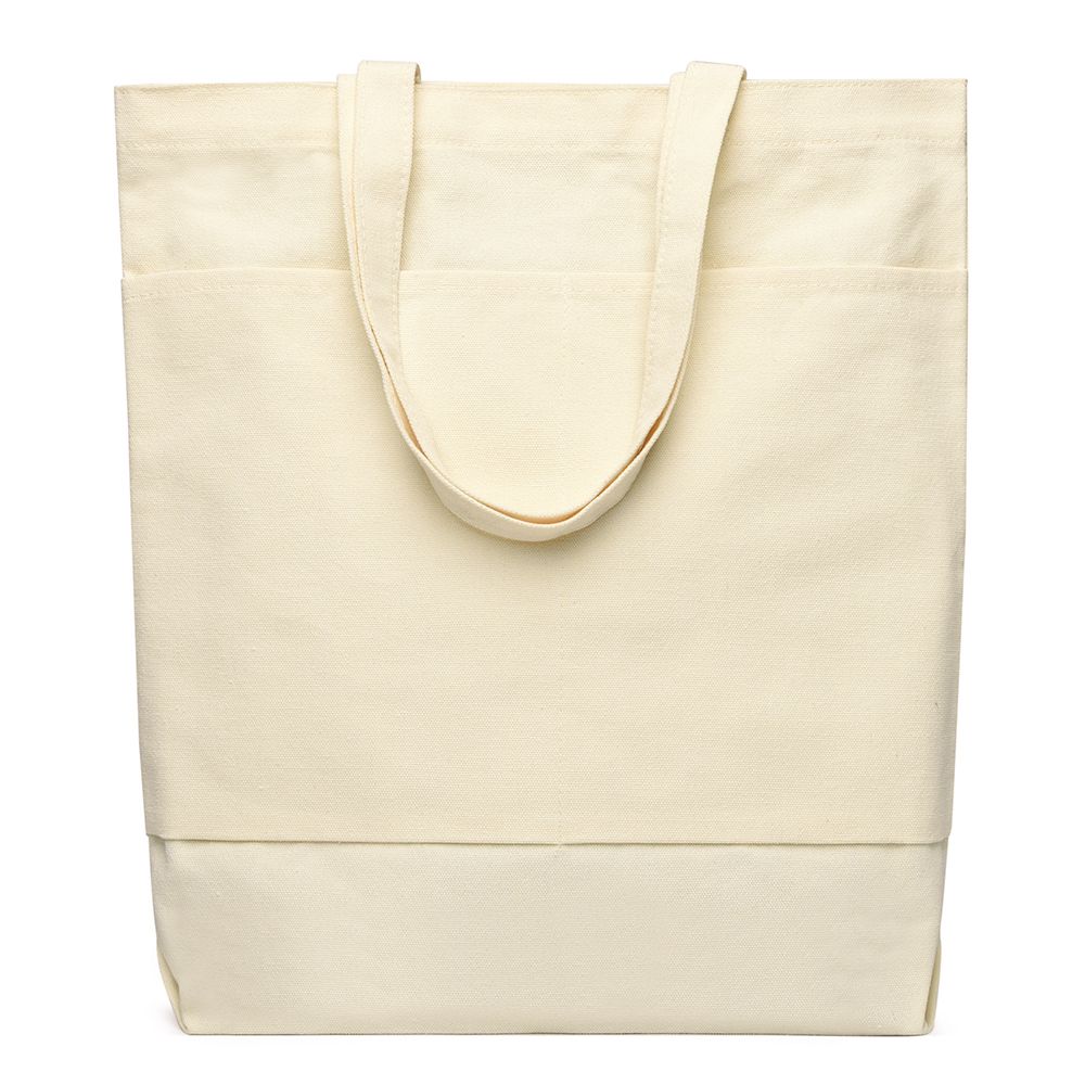 Сумка для покупок JETTA с карманами 325 г/м², натуральная