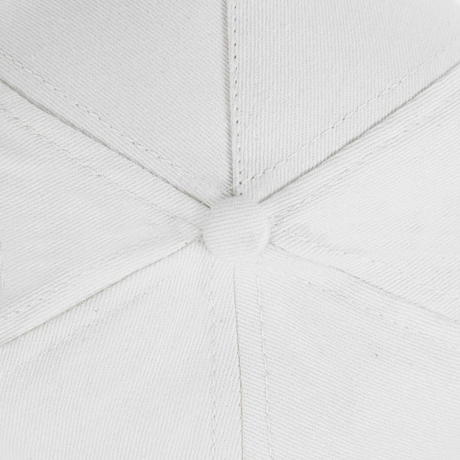 Бейсболка "Hit", 5 клиньев,  застежка на липучке; белый; 100% п/э; плотность 130 г/м2