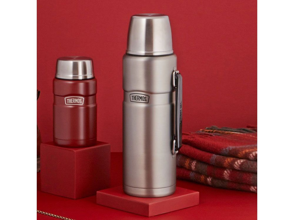 Термос из нерж. стали тм THERMOS SK2020 MS King 2.0L, серебристый