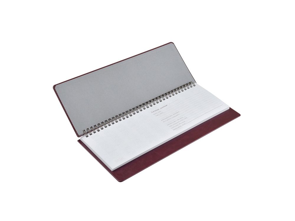 Планинг ГР. датированный «Sidney Nebraska» 2026, бордовый