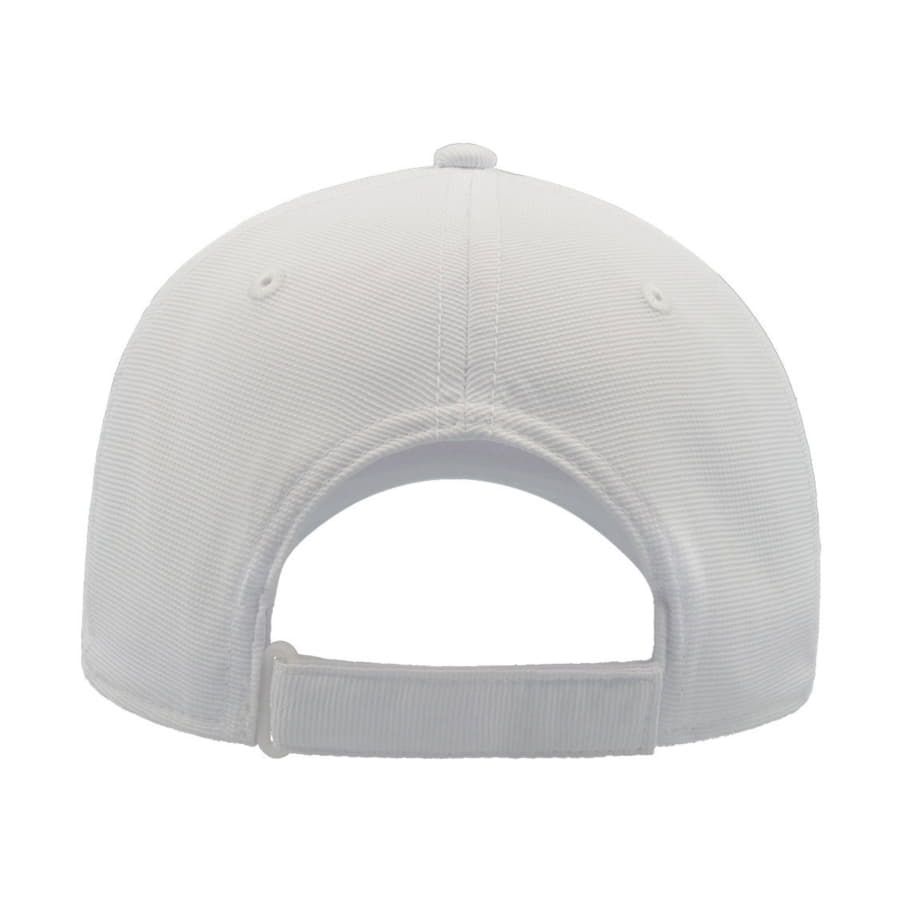 Бейсболка "ESTORIL-S", 6 клиньев, застежка на липучке; белый; 100% полиэстер,  170 г/м2