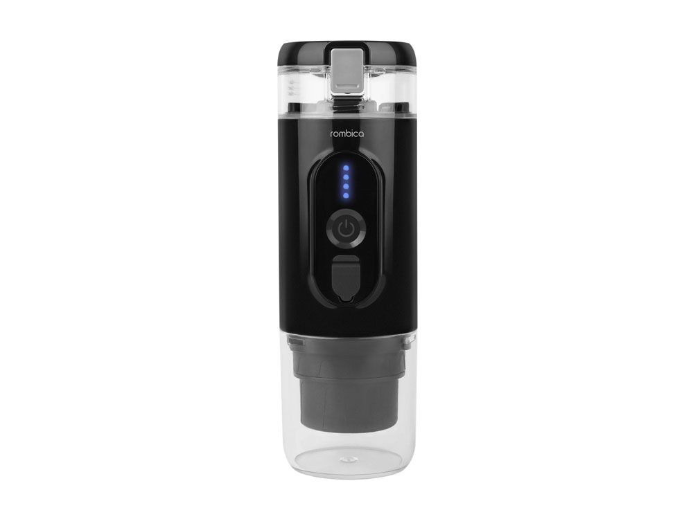 Портативная кофемашина с подогревом «Barista 2» с логотипом Rombica
