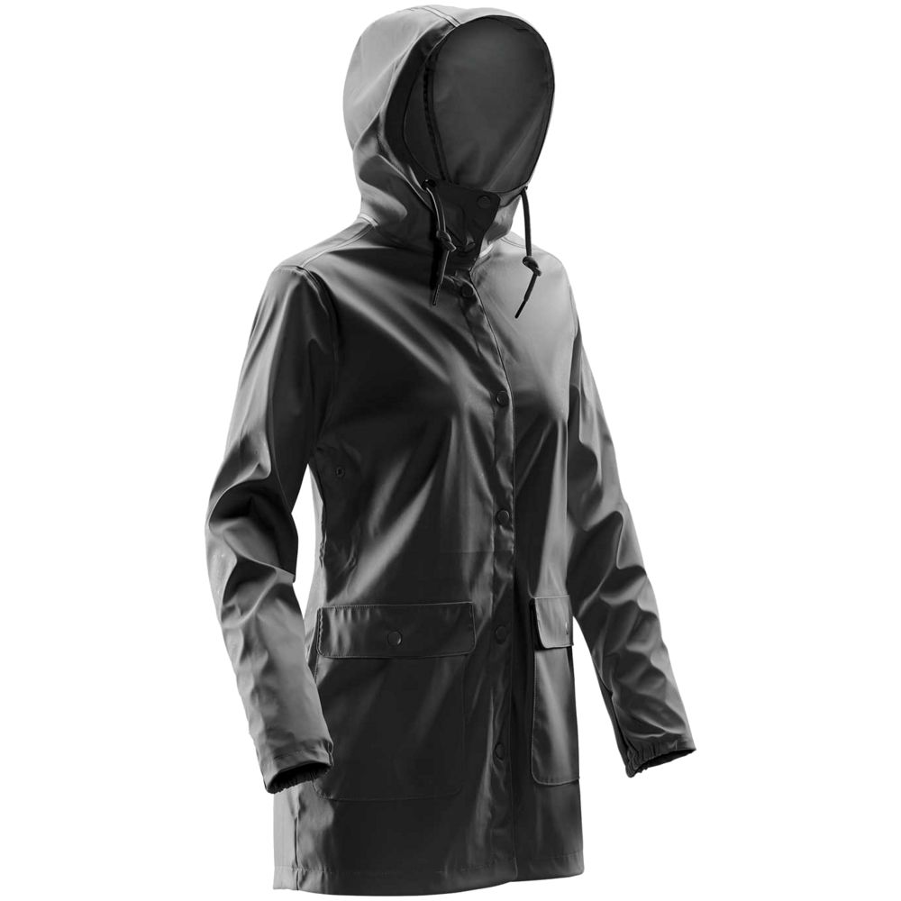 Дождевик женский Squall черный, размер XS Дождевик женский Squall черный, размер XS