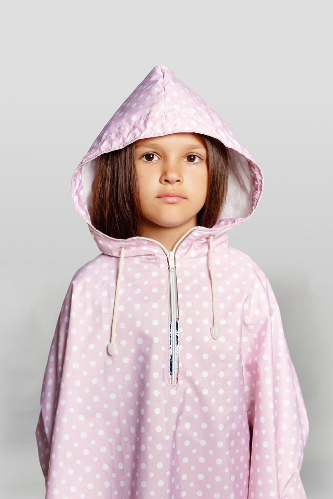 Дождевик-пончо детский AquaStop Kids на заказ, разноцветный,6-8 лет Дождевик-пончо детский AquaStop Kids на заказ, разноцветный,6-8 лет