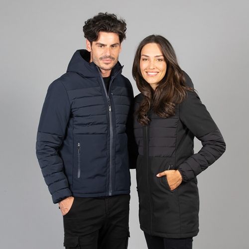 Куртка мужская "CANADA", тёмно-синий, S, 94% полиэстер, 6% эластан, 240г/м2, наполнитель: 100% полиэстер, 365 г/м2