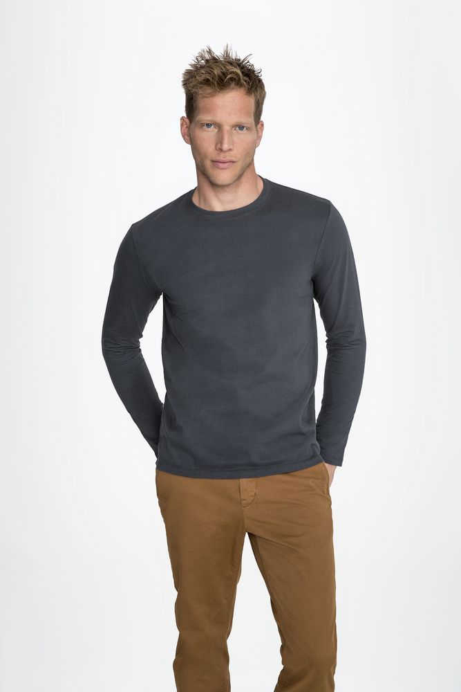 Футболка с длинным рукавом Imperial LSL Men белая, размер S