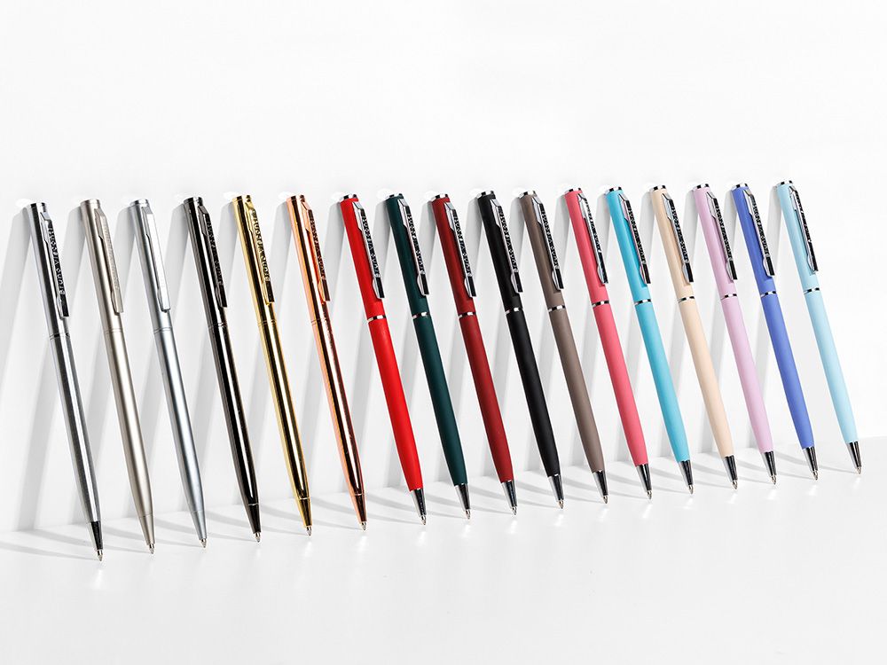 Ручка металлическая шариковая «Palermo», софт-тач