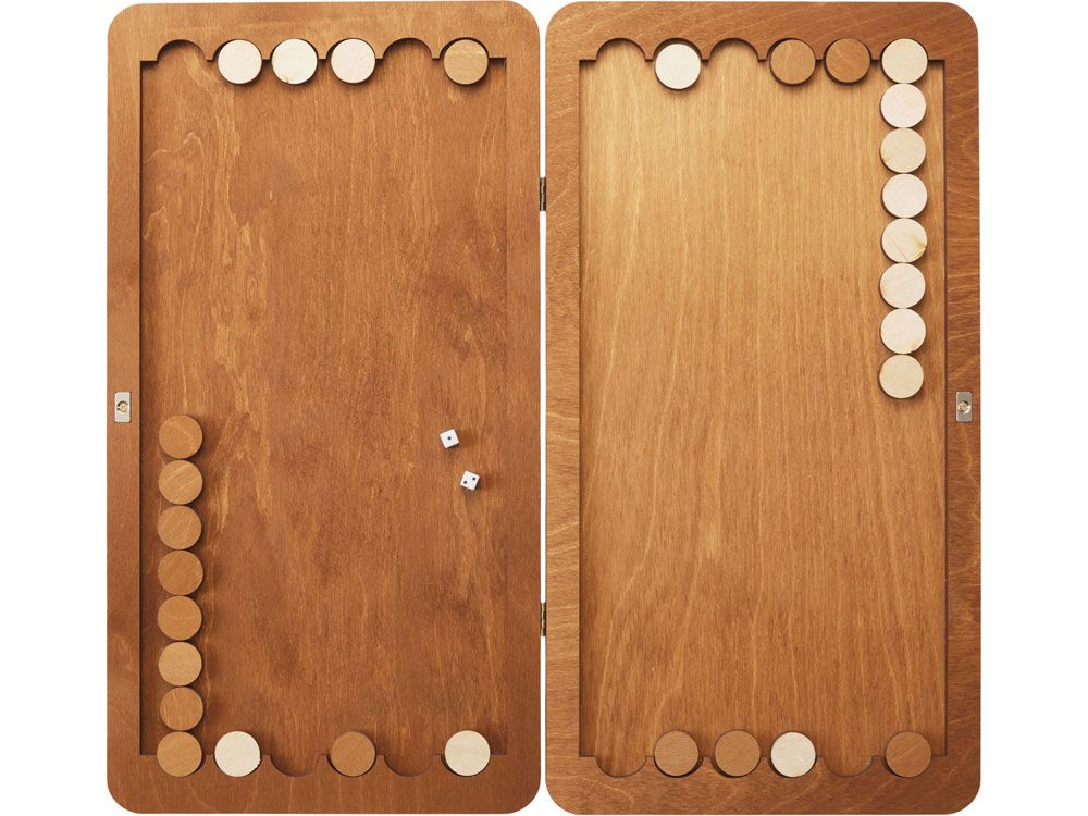 Деревянные нарды "Moves"