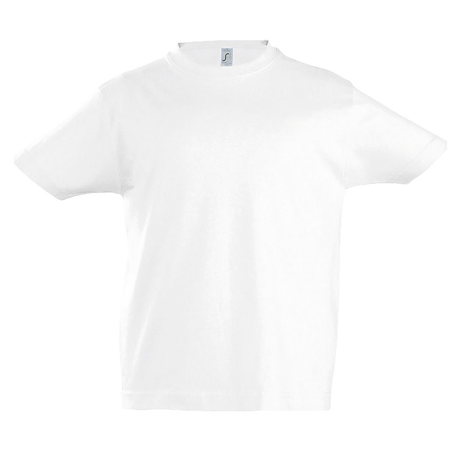 Футболка детская IMPERIAL KIDS, белый, 6 лет, 100% хлопок, 190 г/м2