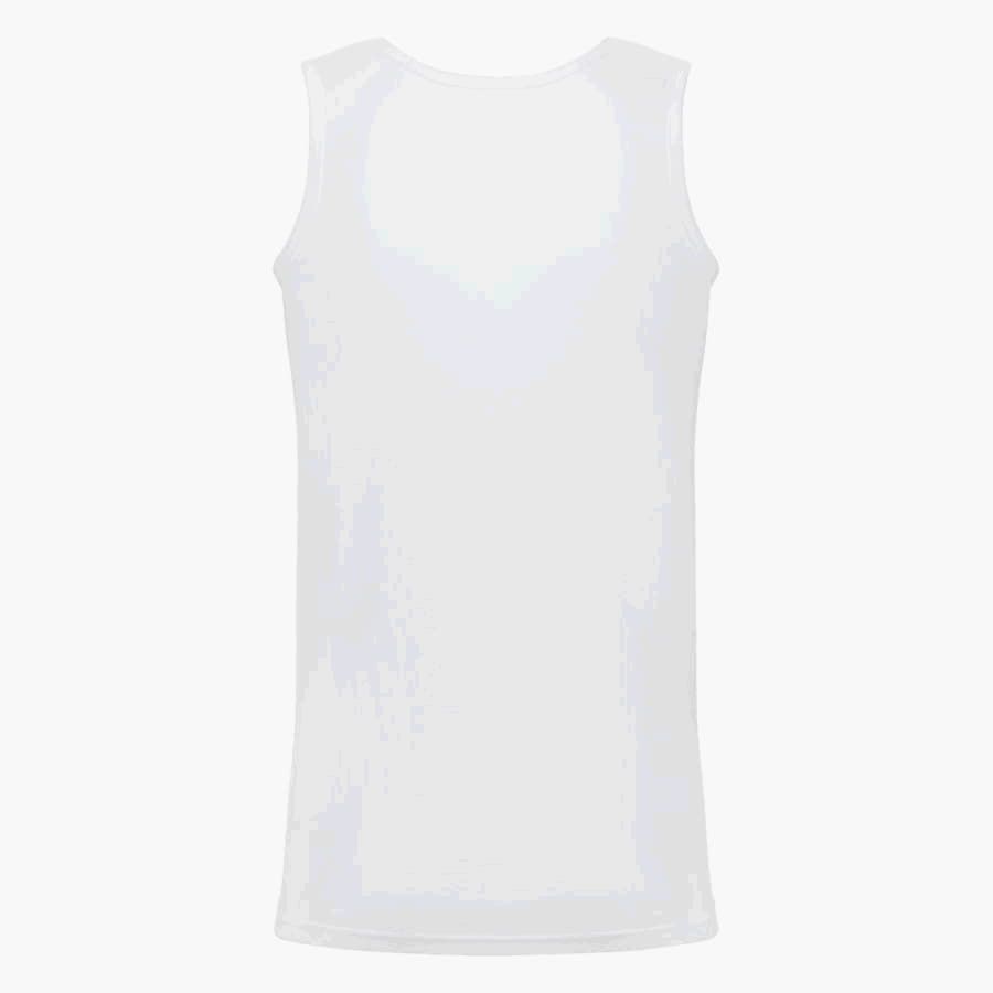 Майка мужская "Athletic Vest", белый_S, 100% х/б, 160 г/м2