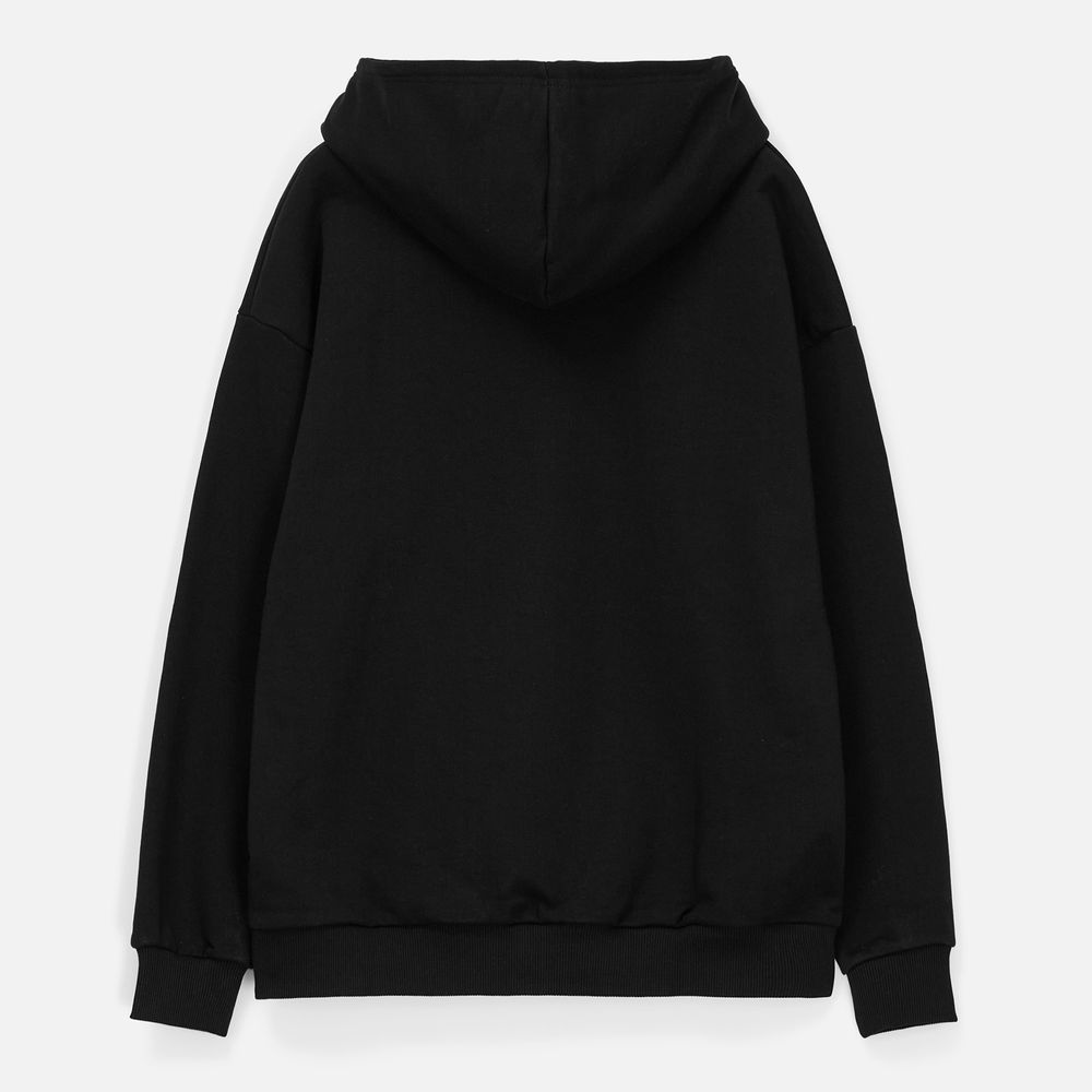 Толстовка унисекс оверсайз Sartoro, черная, размер XL/XXL
