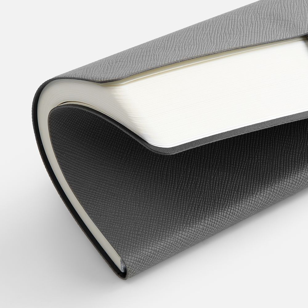 Ежедневник Lungo, недатированный, серый