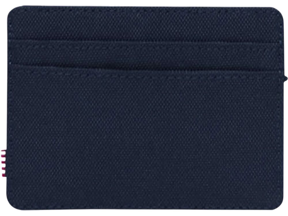 Herschel Charlie держатель для карт с RFID-защитой из переработанного материала - темно - синий navy