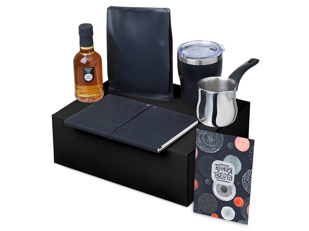 Подарочный набор «Re:y. Routine» с туркой, термокружкой и кофе