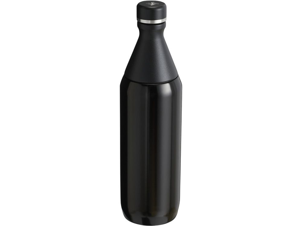 Бутылка для воды Stanley All Day Slim объемом 600 мл - черный глянцевый