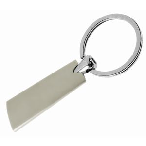 Брелок  "Трапеция"; 4,8х2,2х0,6 см; металл