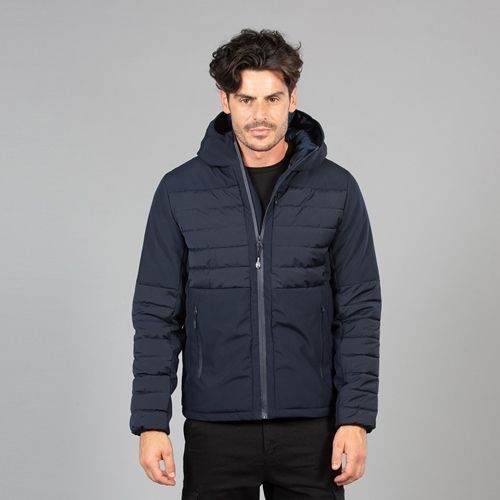 Куртка мужская "CANADA", тёмно-синий, S, 94% полиэстер, 6% эластан, 240г/м2, наполнитель: 100% полиэстер, 365 г/м2