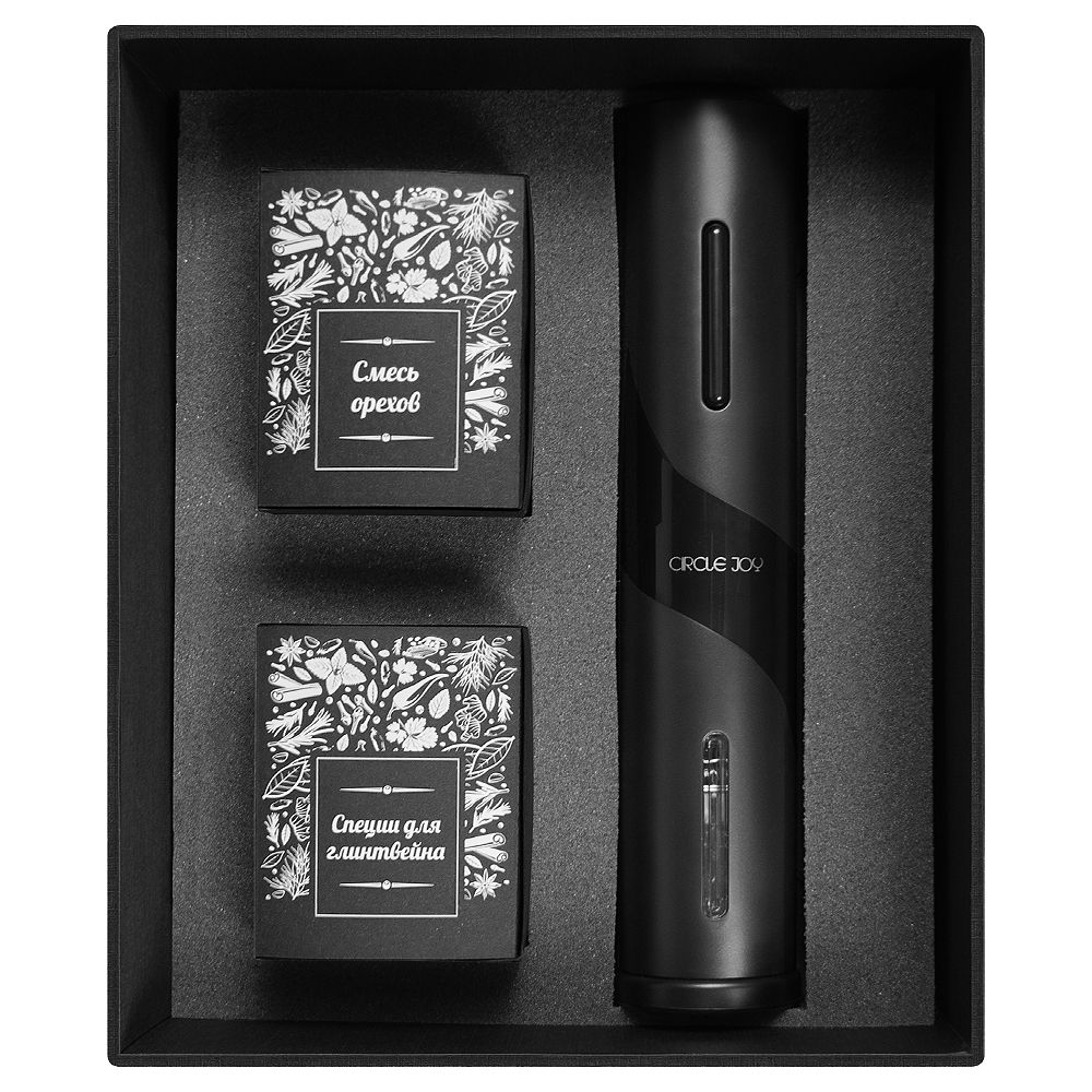 Набор подарочный Solution Prestige Trio (штопор для вина Circle Joy, специи для глинтвейна