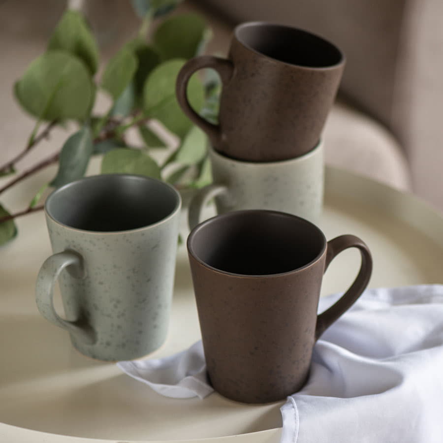 Кружка RAINFALL, коричневый, 320 мл, керамика Кружка RAINFALL, коричневый, 320 мл, керамика