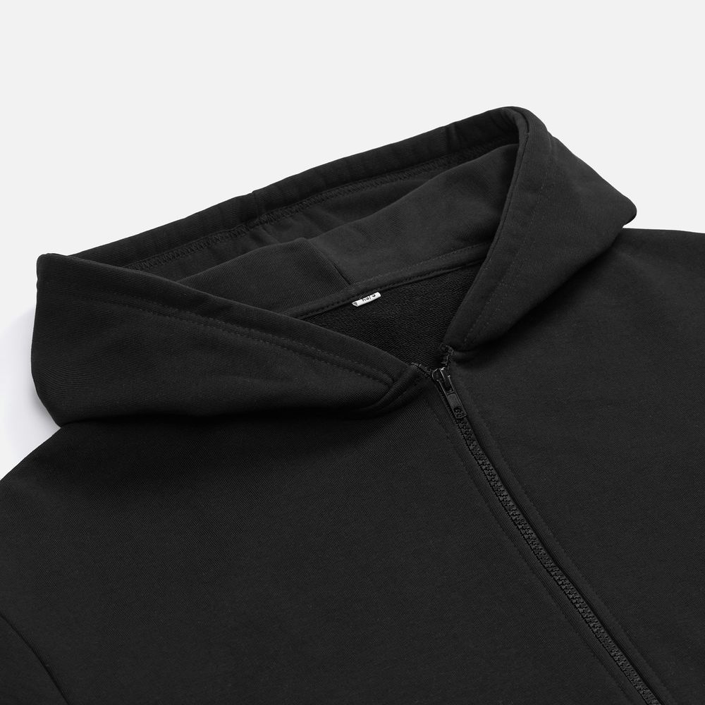 Толстовка унисекс оверсайз Sartoro, черная, размер XL/XXL