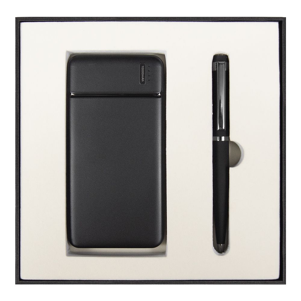 Набор подарочный Solution Superior Duo (внешний аккумулятор «First step» 