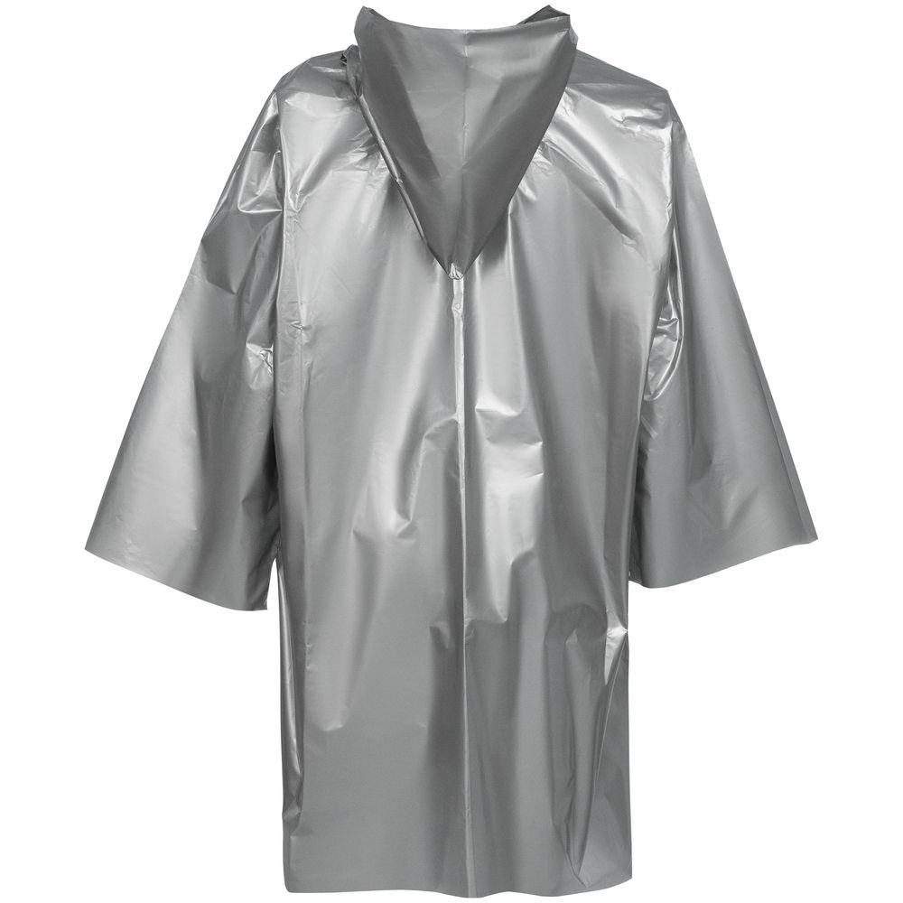 Дождевик-плащ CloudTime, серебристый Дождевик-плащ CloudTime, серебристый