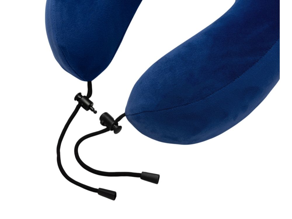 Подушка с эффектом памяти, с капюшоном "Dream Hood", синий