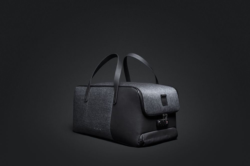 Дорожная сумка FlexPack Go, темно-серая Дорожная сумка FlexPack Go, темно-серая