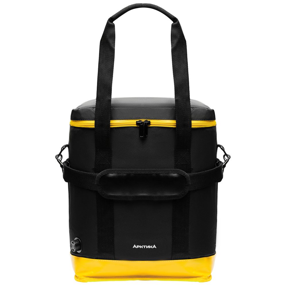 Сумка-холодильник «Порт Диксон», M, черная Сумка-холодильник «Порт Диксон», M, черная