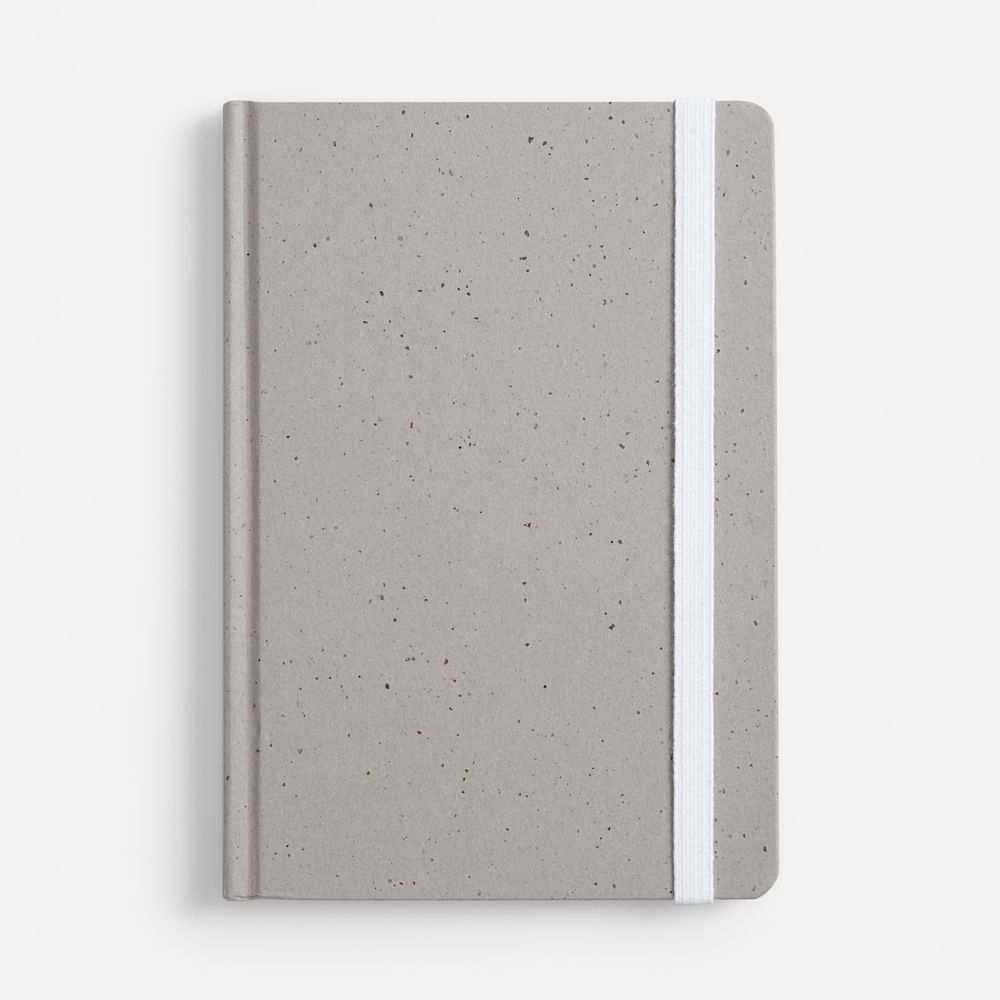 Блокнот Lactonica, серый