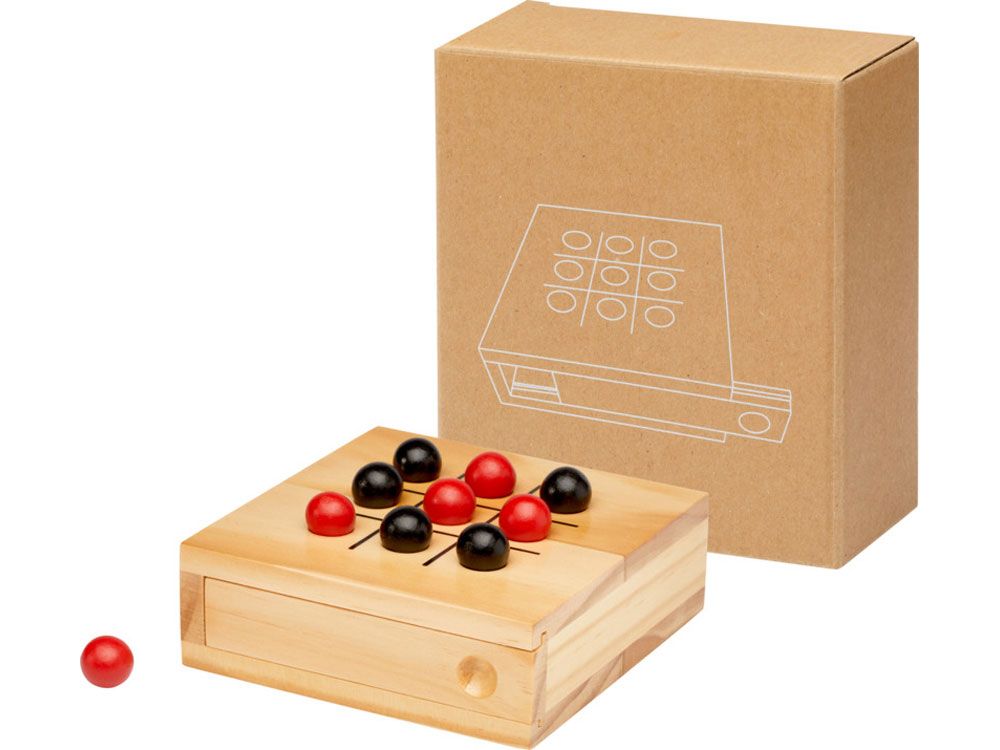 Деревянная игра в крестики-нолики «Strobus»