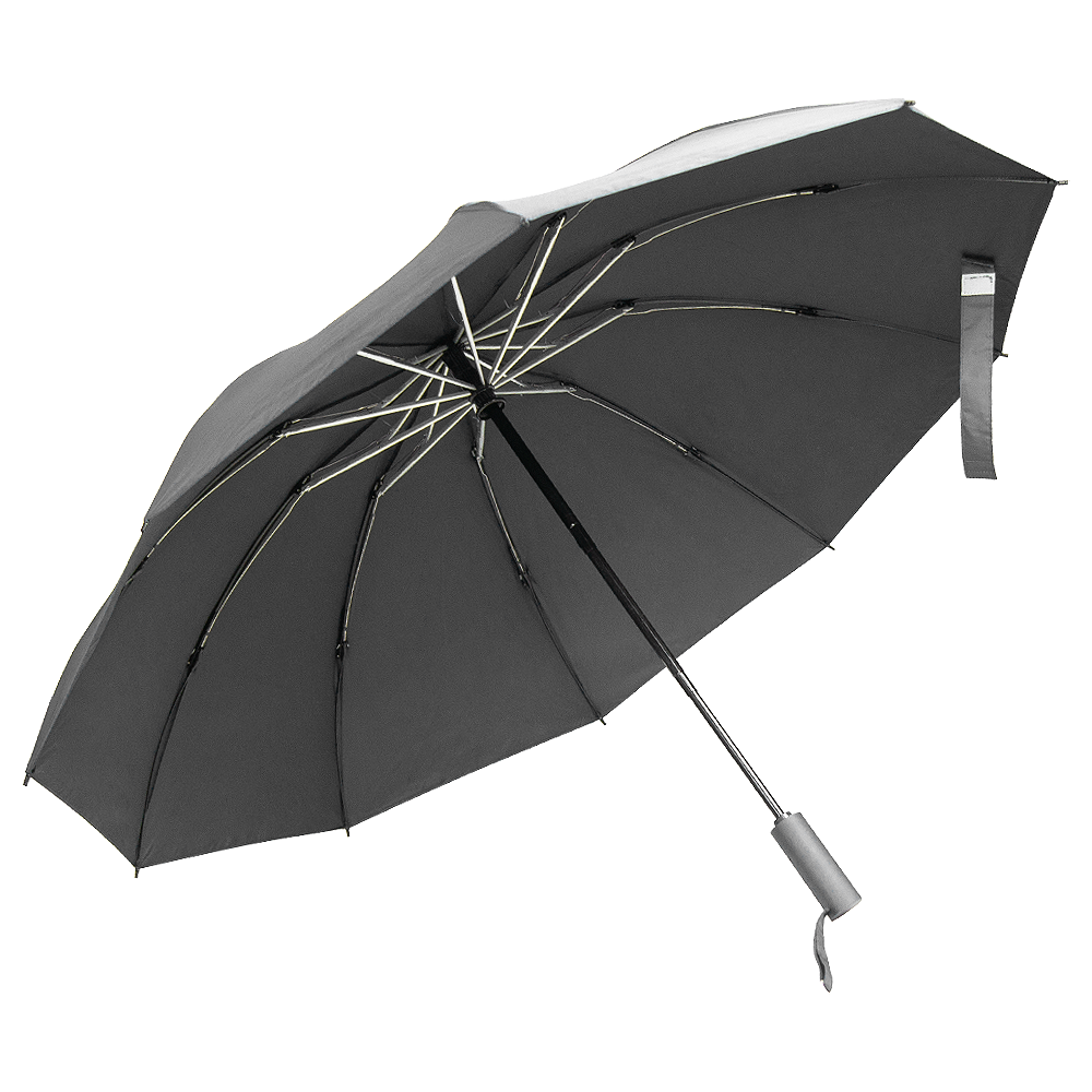 Зонт складной автоматический обратного сложения Forest Liverpool Reverse Safeclosing, диаметр 117 см, 10 панелей, с плавным закрытием, без подарочной коробки