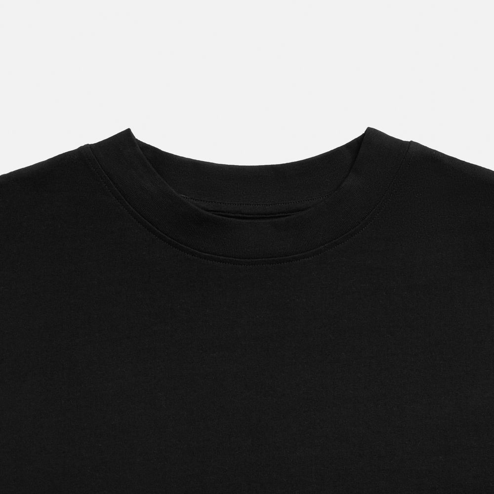 Футболка оверсайз Big boss, черная, размер XS/S