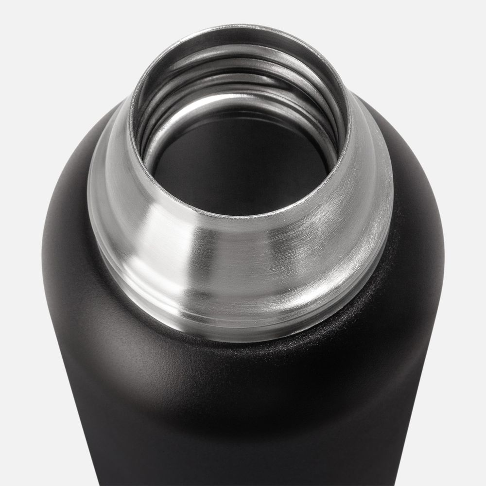 Термос Relaxika 1600 со стикерпаком, черный Термос Relaxika 1600 со стикерпаком, черный