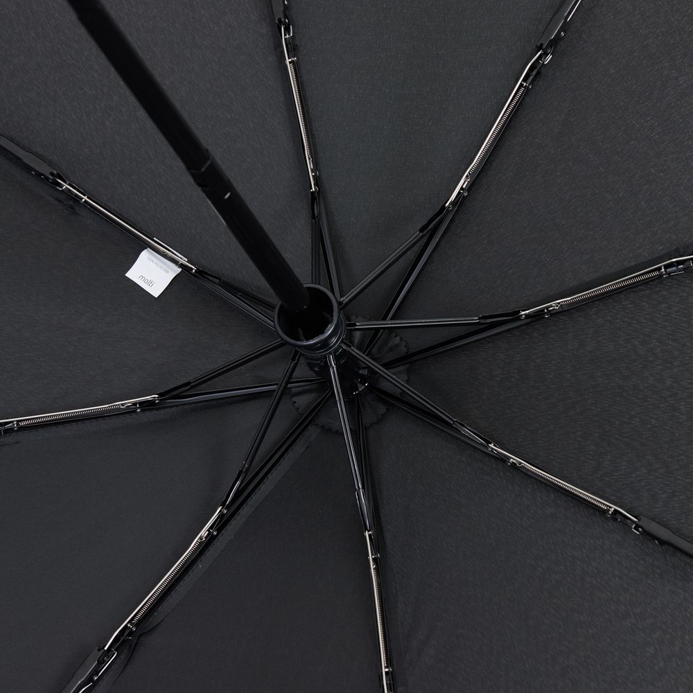 Зонт складной Brellix, черный Зонт складной Brellix, черный