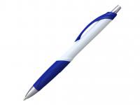 Ручка шариковая, пластик, белый/синий арт. M201088-A	