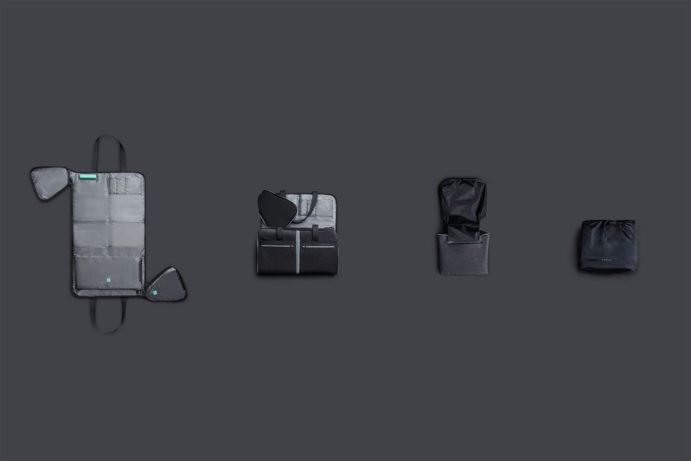 Спортивная сумка FlexPack Gym, темно-серая Спортивная сумка FlexPack Gym, темно-серая