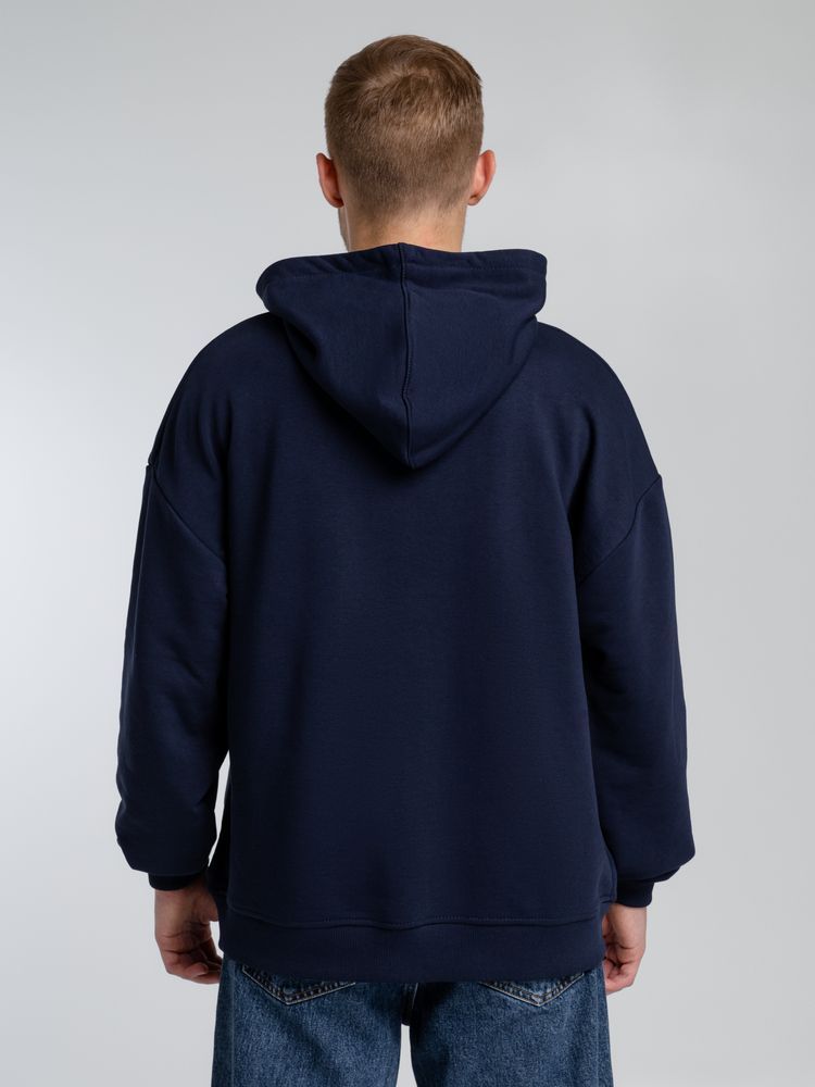 Худи оверсайз Kulonga Comfort, темно-синее, размер M/L