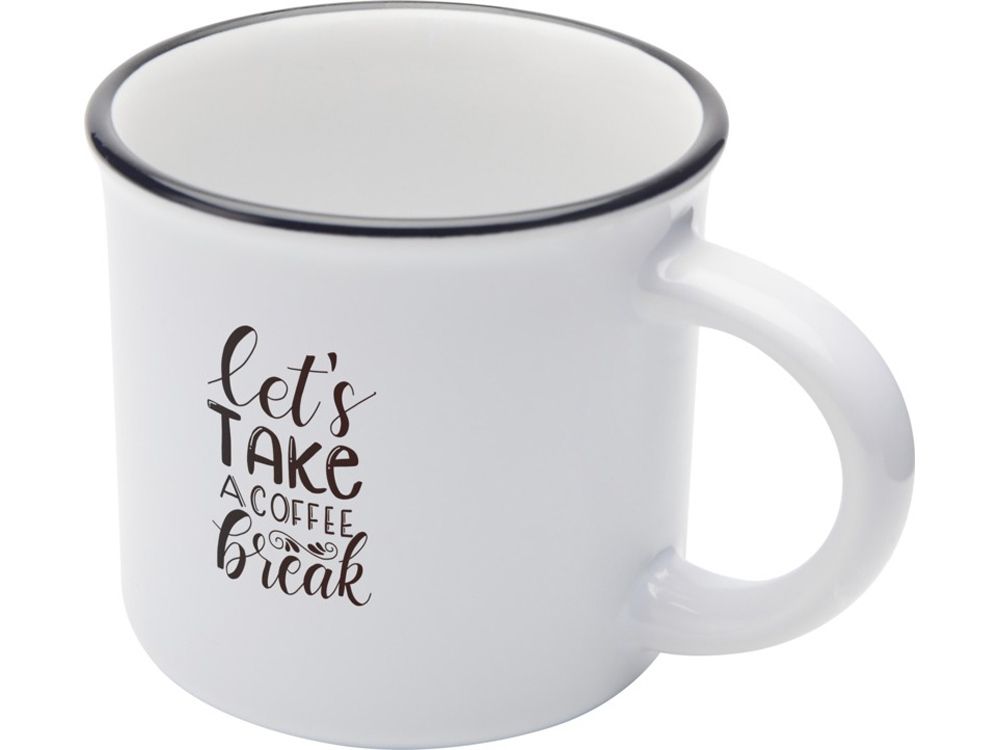 Bari керамическая кружка объемом 240 мл, белый