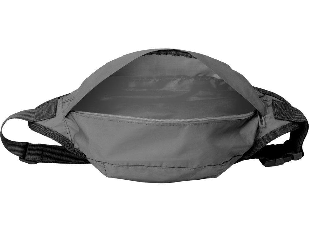Светоотражающая сумка на пояс Extra Reflect, серый
