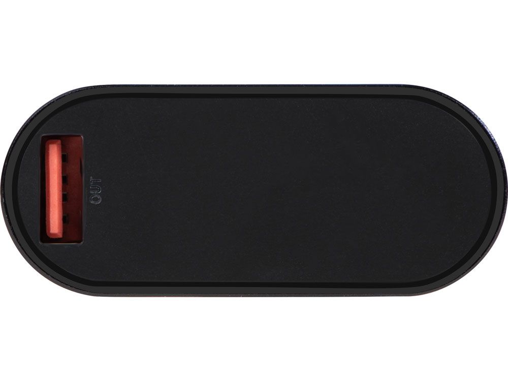Внешний аккумулятор с QC/PD "Qwik", 10000 mah, черный
