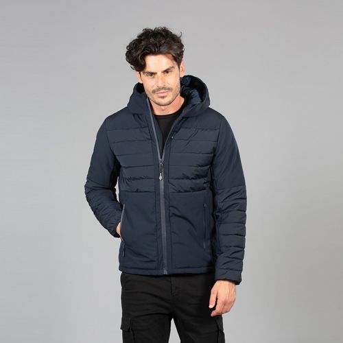 Куртка мужская "CANADA", тёмно-синий, S, 94% полиэстер, 6% эластан, 240г/м2, наполнитель: 100% полиэстер, 365 г/м2