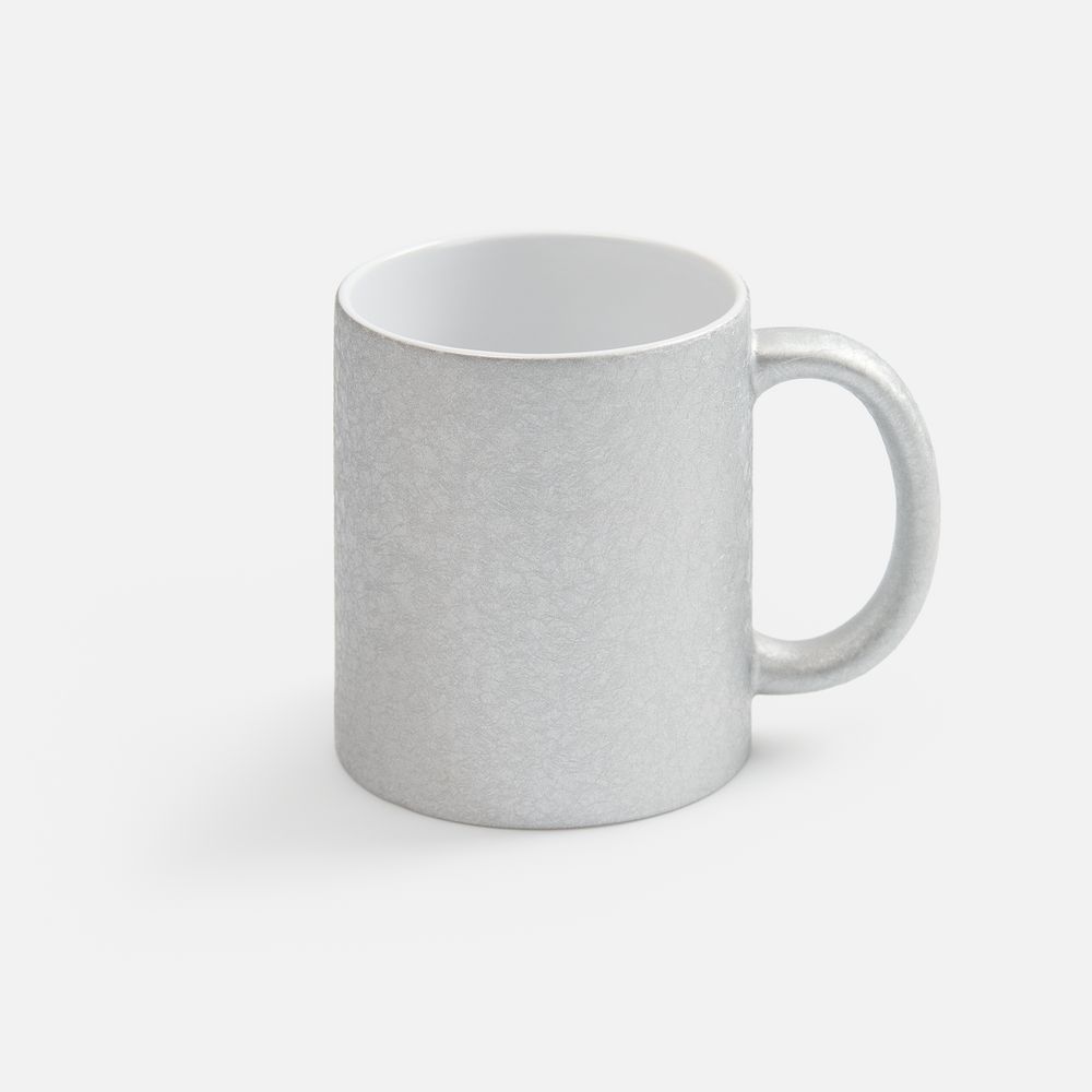 Кружка для сублимационной печати Sagredo, серебристая