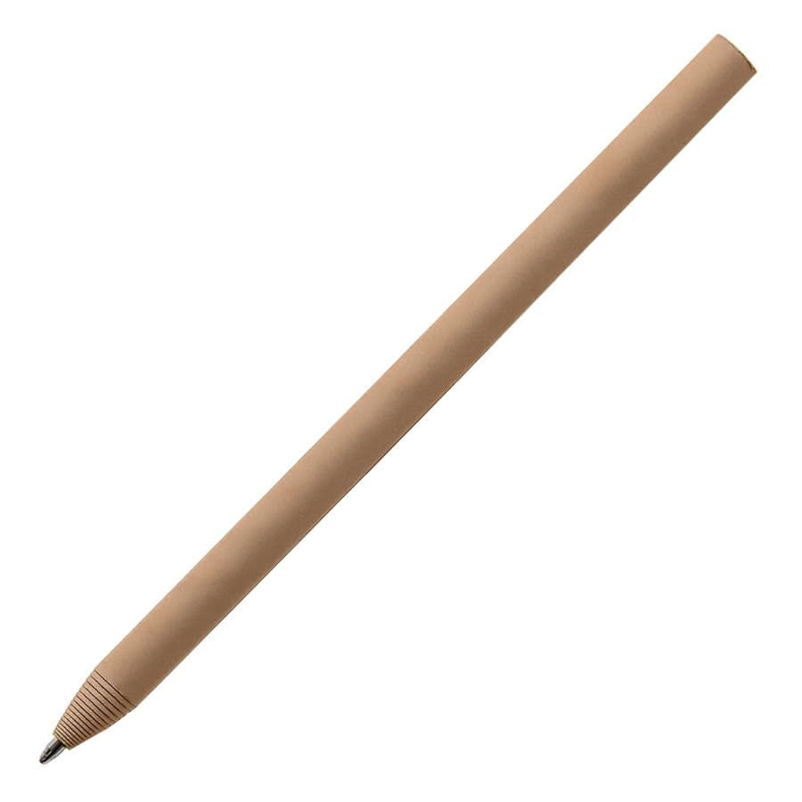 Ручка шариковая N20, бежевый, бумага, цвет чернил синий