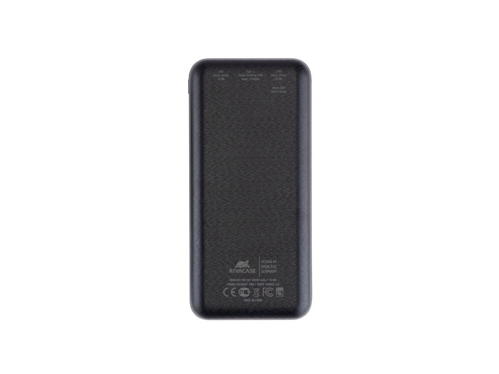 Внешний аккумулятор с дисплеем, 20000 mAh