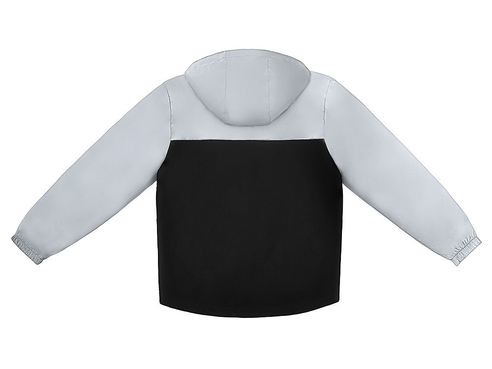 Ветровка светоотражающая «Рефлектор гибрид», светоотражающий/черный