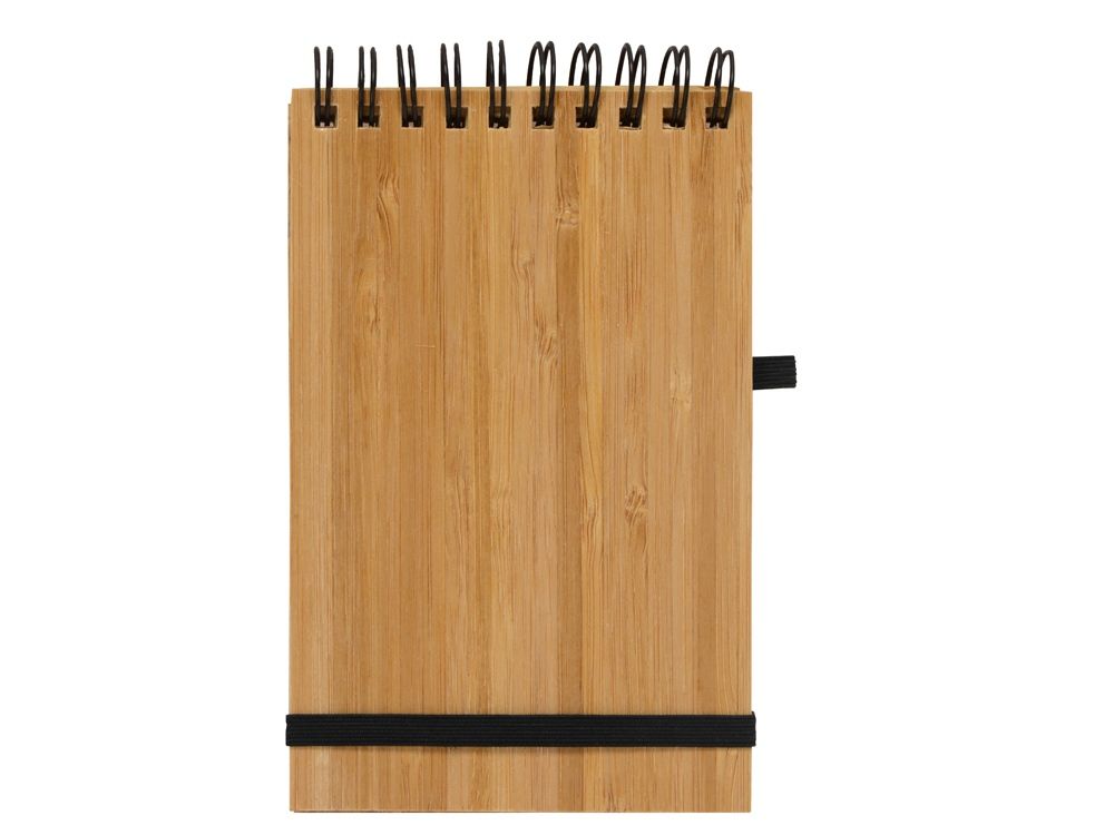 Блокнот B7 «Kawasaki» с обложкой из бамбука, натуральный