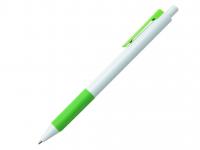 Ручка шариковая, пластик, белый/зеленый, Venice