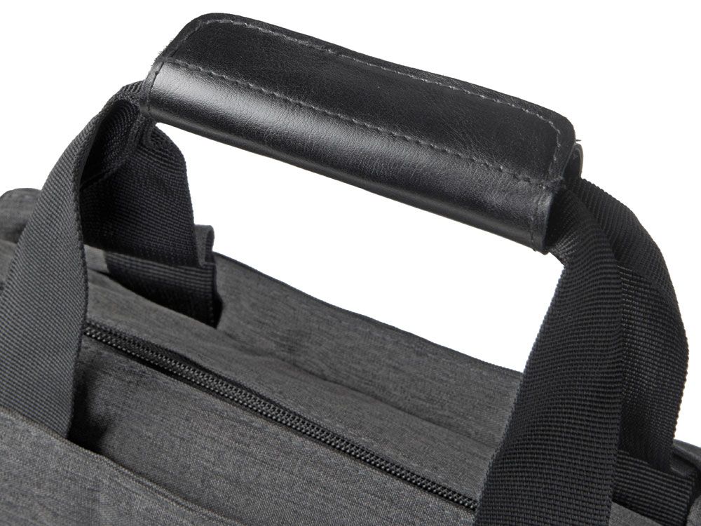 Сумка-холодильник Fabrizio со штопором, серый/черный