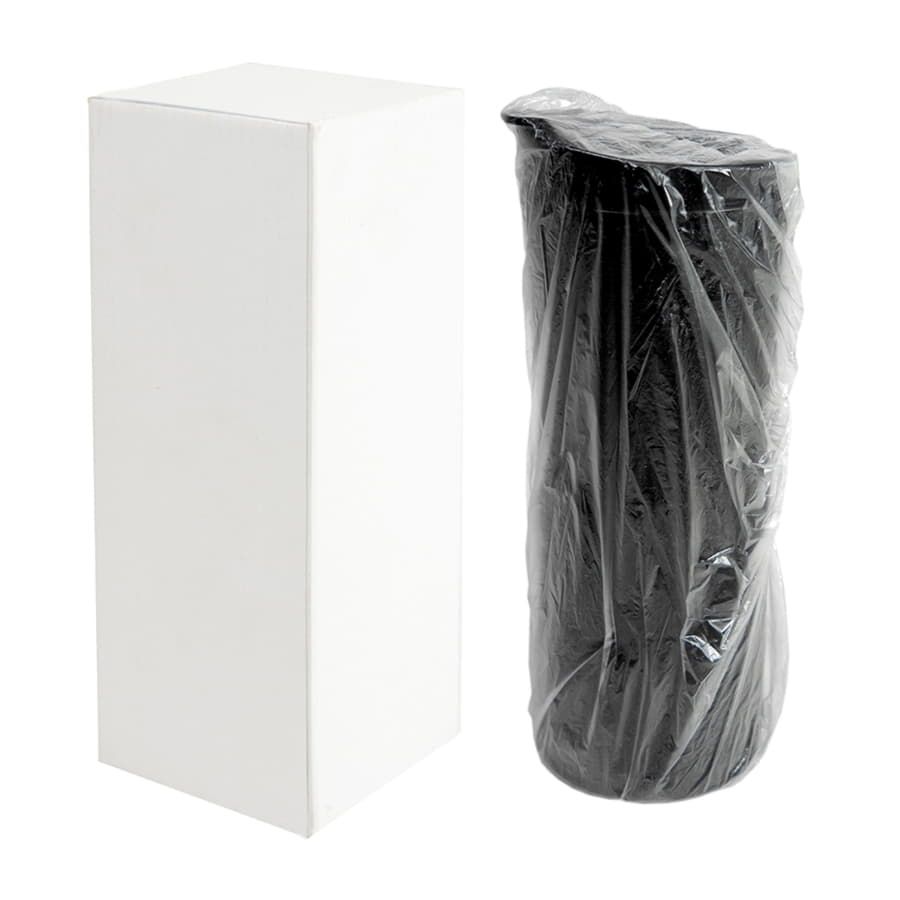 Термокружка вакуумная с ситечком "Brew";  380 мл;  серебристый металлик; металл/пластик